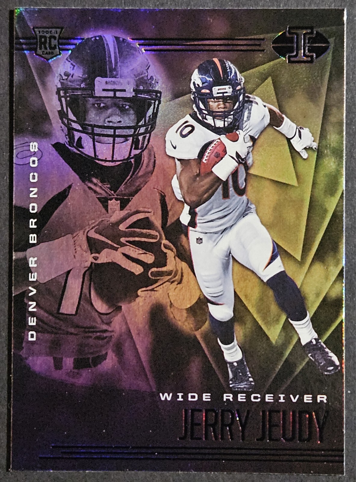 2020 Panini Illusions #17 Jerry Jeudy Rookie RC Denver Broncos