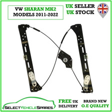 NEW VW SHARAN MK2 PASSENGER SIDE LEFT FRONT WINDOW REGULATOR 2011-2022