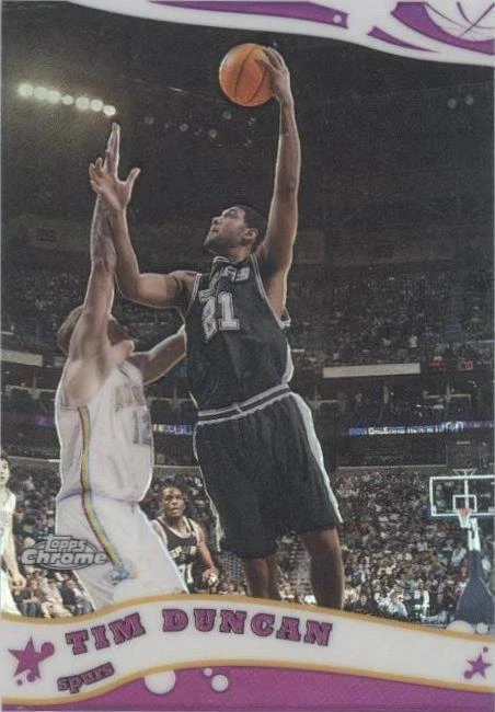 Topps Chrome Tim Duncan 2005-06 #13 for sale | eBay