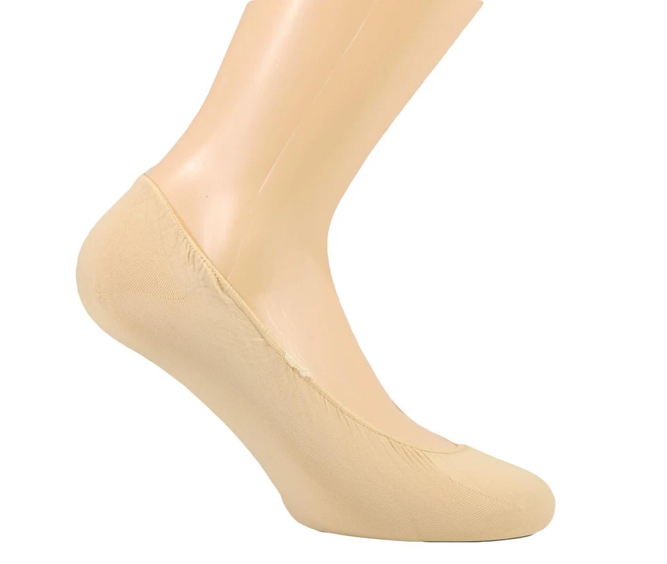 PRESTIGE - 3 PAIA - Salvapiede UOMO in morbidissima microfibra all’argento. - Immagine 3 di 4