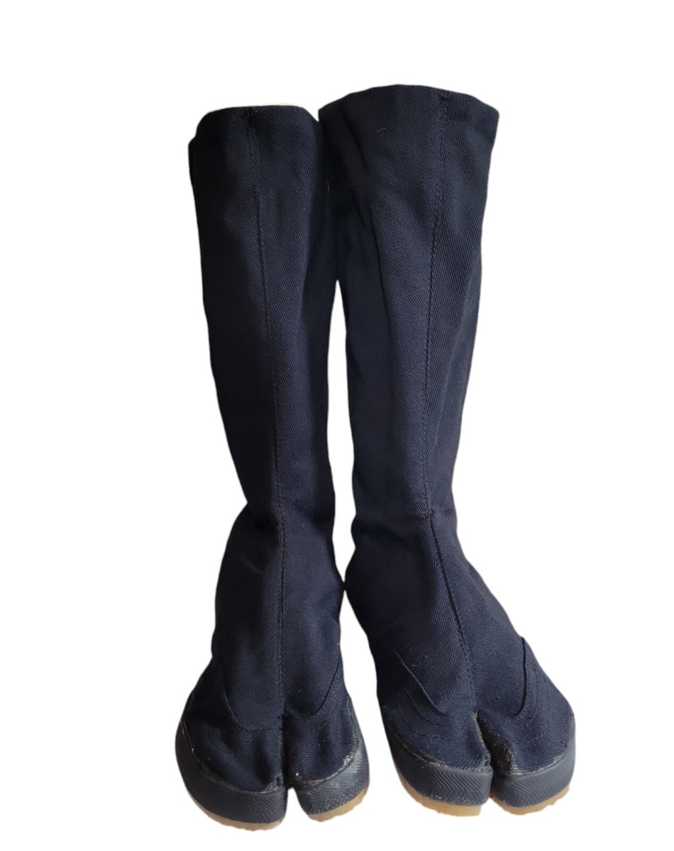 Wacoku Ninja Tabi Black Split Toe Boots Size 42 Taiwan | eBay