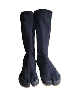 Wacoku Ninja Tabi Black Split Toe Boots Size 42 Taiwan