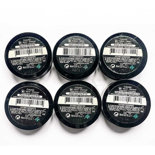 Sephora Collection Colorful 6 eyeshadows greens GENUINE - Picture 2 of 2
