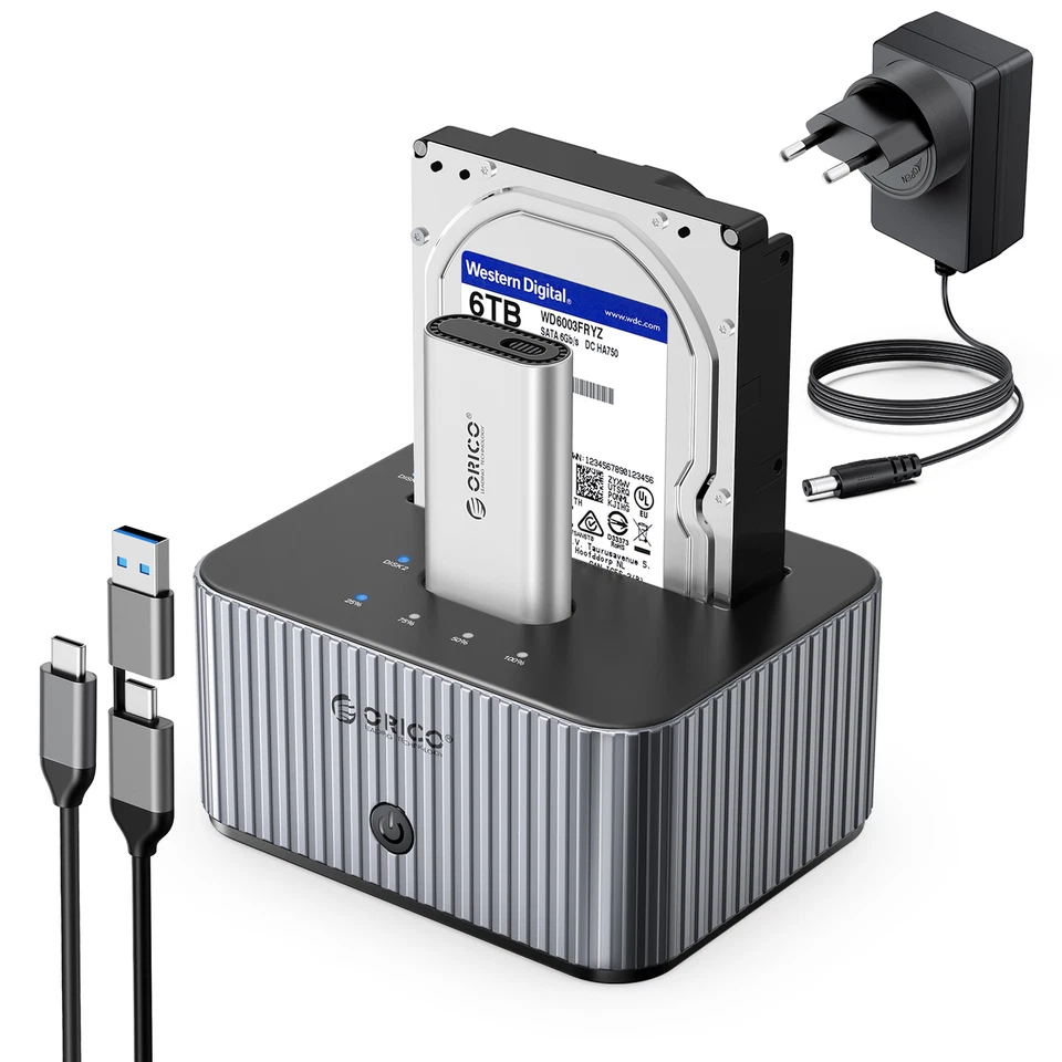 ORICO M.2 NVMe/SATA Hard Drive Docking Station USB-C Docking Station USB3.2