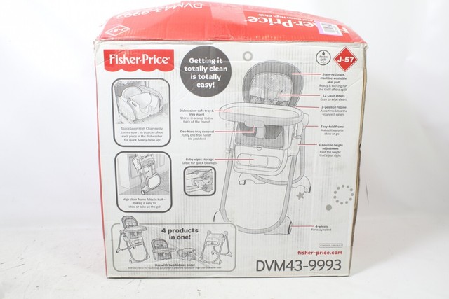 fisher price total clean high chair