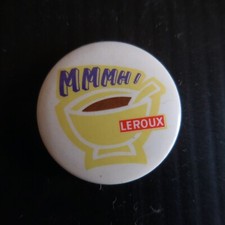 Pin’s badge chicorée LEROUX société alimentaire petit-déjeuner France N5016