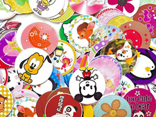 Precut Bottle Cap Mixed Images  1 inch x 100 ...