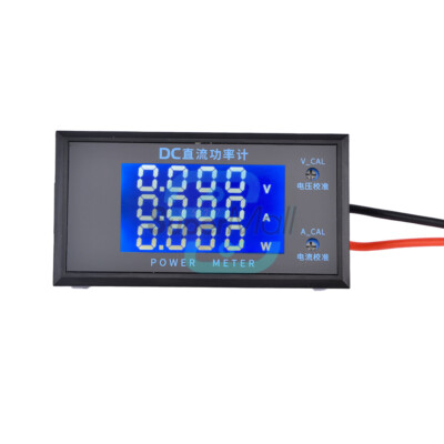 DC8-12V Voltage Current Power Meter LCD Voltmeter Ammeter Tester 500V 10A 500W-