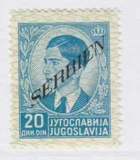 DEUTSCHE BESETZUNG SERBIEN German Occupation SERBIA 1941 20d MNH** A27P33F24100