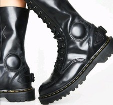 dr martens biker boots mens