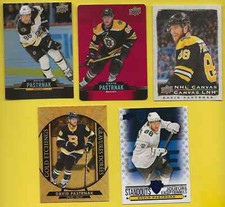 2020-21 Upper Deck UD Tim Hortons David Pastrnak (5 diff)