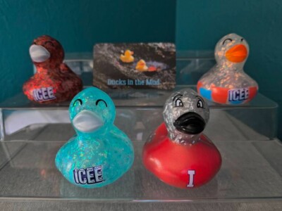 2'' ICEE Brand Slush Rubber Ducks (#4) - Perfect for Duck, Duck, J33P.