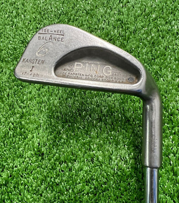 PING Karsten I Toe-Heel Balance Black Dot 6 Iron / Stiff Steel /  37.25'' /sa0184