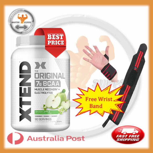 Scivation Xtend The Original 7g 90 Serves  Bcaa Muscle Recovery +Wrist Band