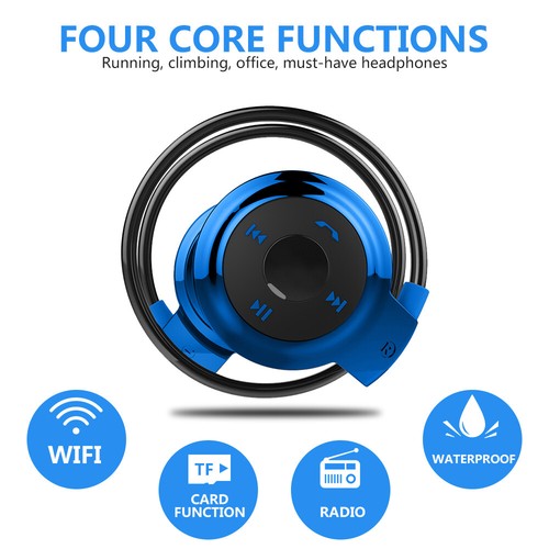 Wireless Bluetooth Headphones Noise Cancelling Over-Ear Stereo Sport Earphones - Picture 13 of 26