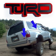 1 Custom Turd Emblem Badge Fits Toyota Fj Cruiser 4runner 40 Teq Trd Trail