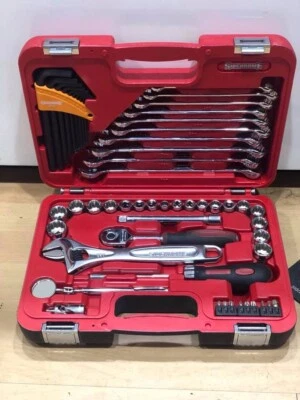 SIDCHROME 1//2/" Dr SOCKET SPANNER SET METRIC /& AF TRADE QUALITY TOOLS SPECIAL