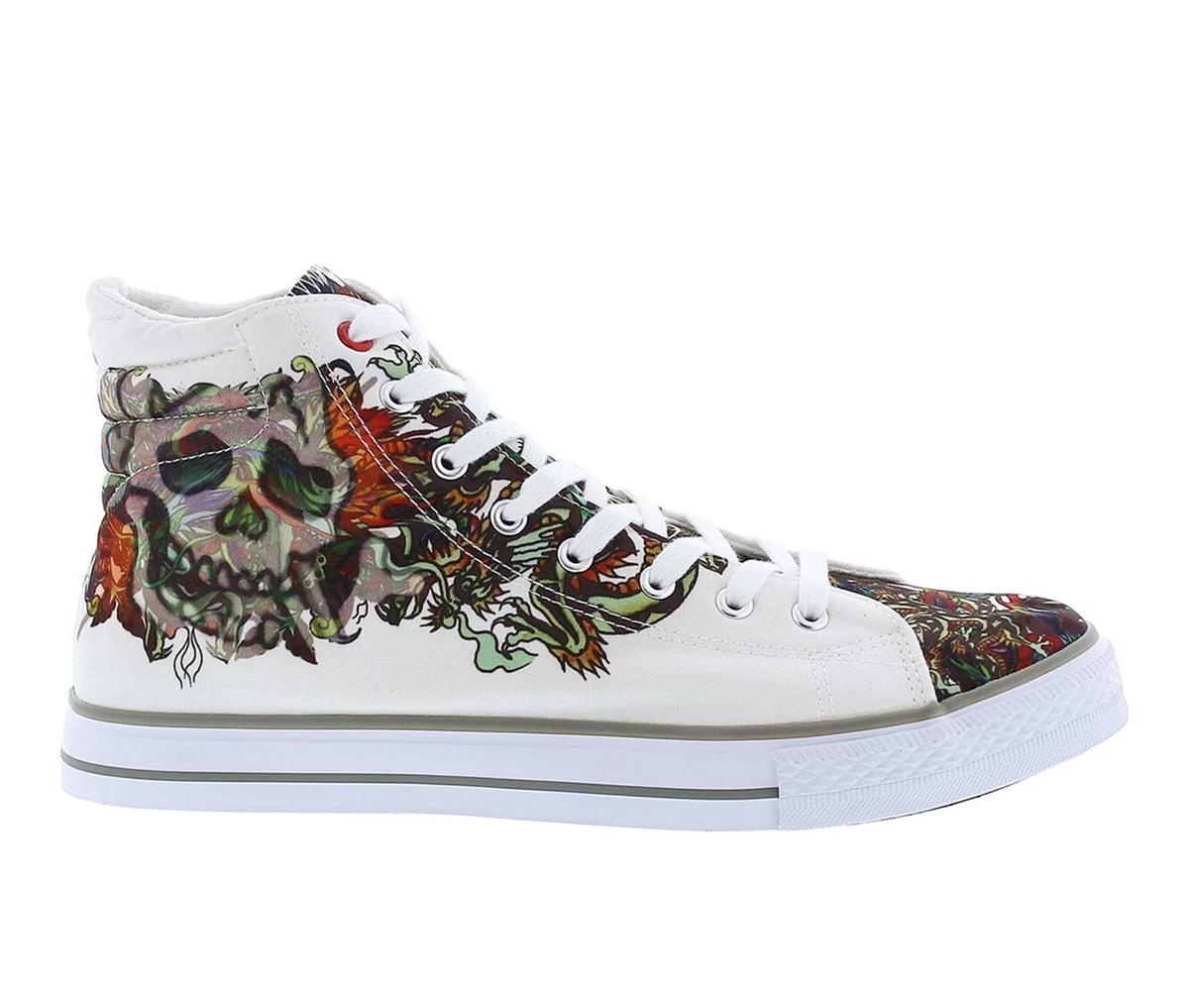 Ed hardy high top clearance sneakers