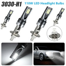 H1 Led Headlight Bulb High Low Beam Lamp Kit Fog Driving Light 6000k White