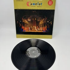 Camelot LP Original Broadway Burton Andrews KOL 5620 Stereo Musical Album USA