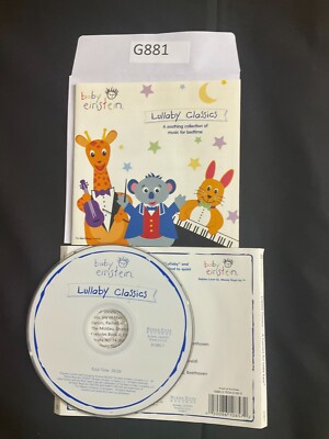 Baby Einstein: Lullaby Classics by Baby Einstein (CD, Mar-2004, No Case #G881