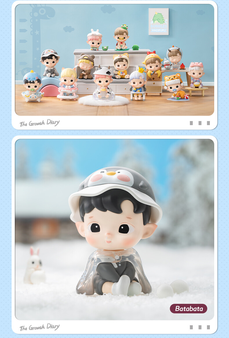 PopMart Hacipupu Growth Diary Series Confirmed Blind Box