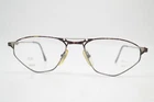 Vintage Glasses MK DESIGN Prestige 012 Silver Multicolored Square Frame