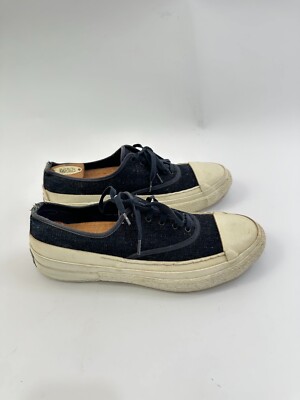 Nigel Cabourn Navy Deck Shoes Size 9.5 | eBay
