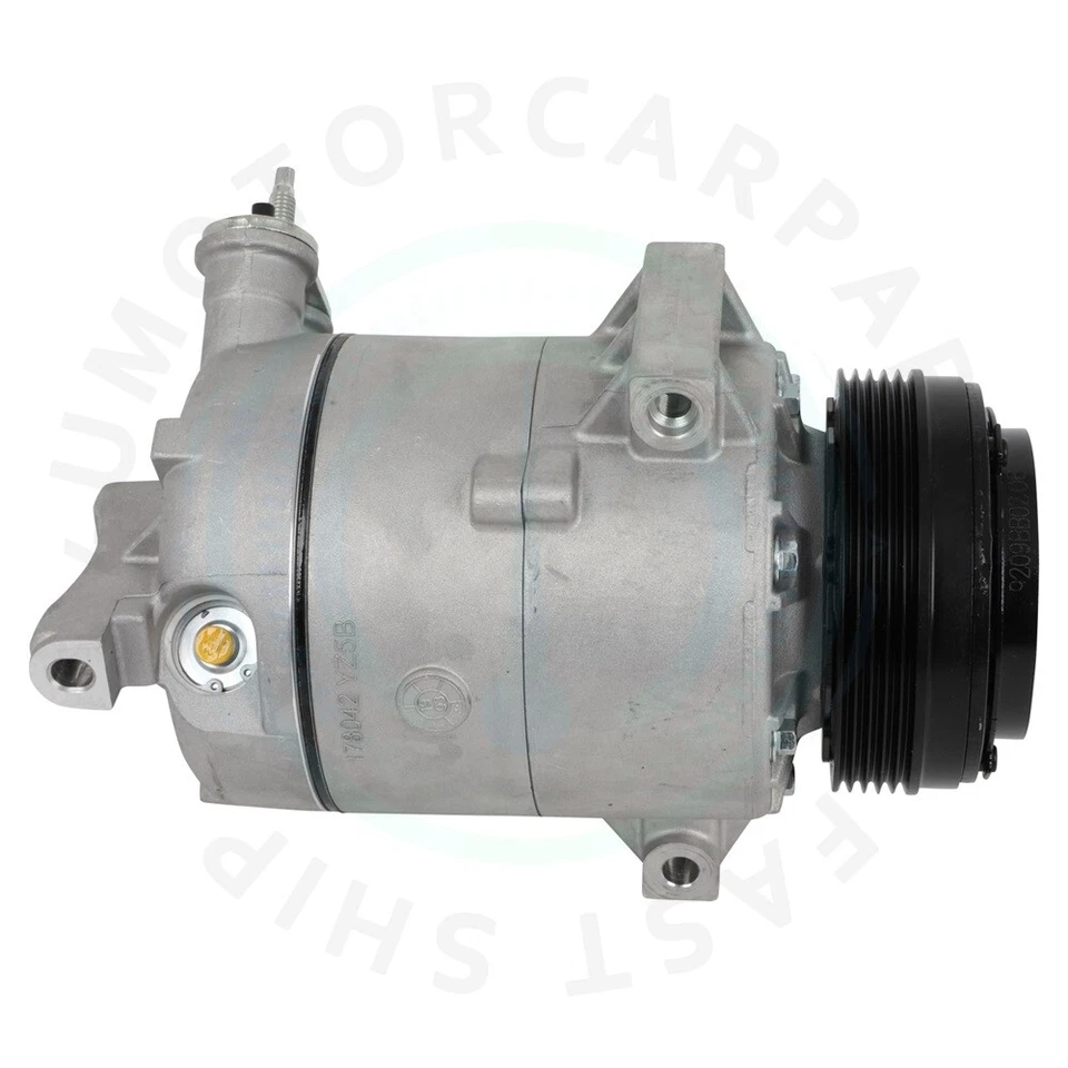 Compresor de aire acondicionado con embrague para Chevrolet Cavalier 2002-2005 Pontiac G6 2007-2010 Foto 2 de 4