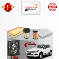 Wartungsset 4 Filter Und ÖL VW Touareg II 3.0 V6 TDI 165KW 225PS Ab 2010