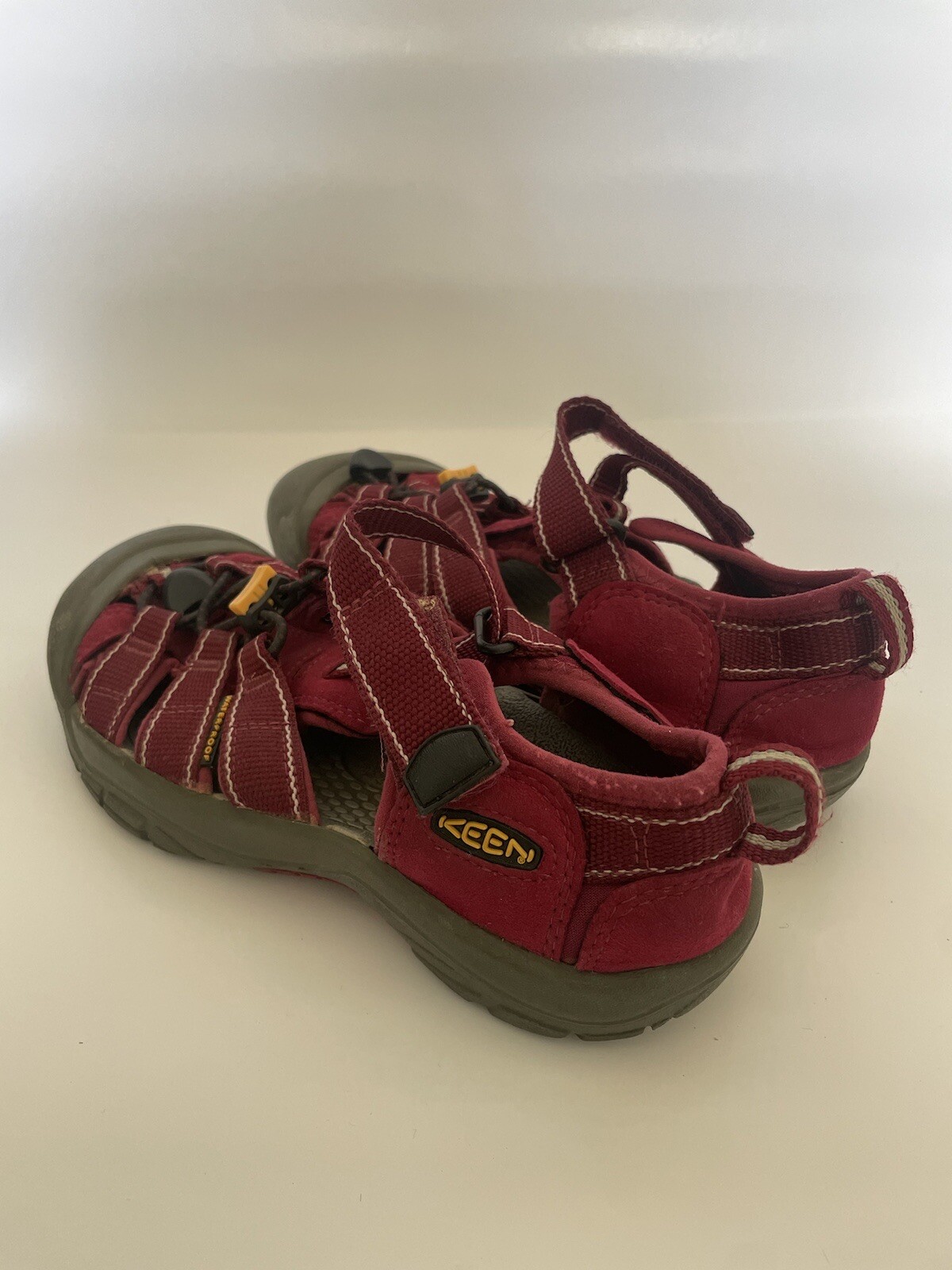 KEEN Sandali rossi per bambini Newport H2 escursionismo acqua taglia 4