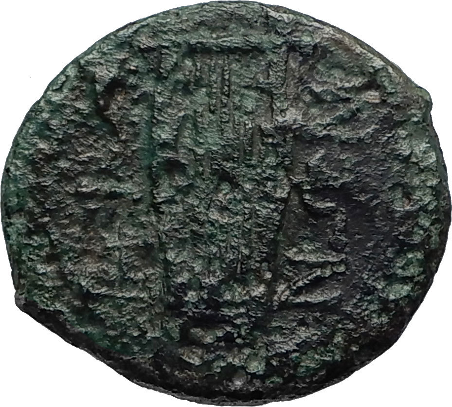 RHEGION in BRUTTIUM Authentic Ancient 260BC Greek Coin w ARTEMIS & LYRE ...