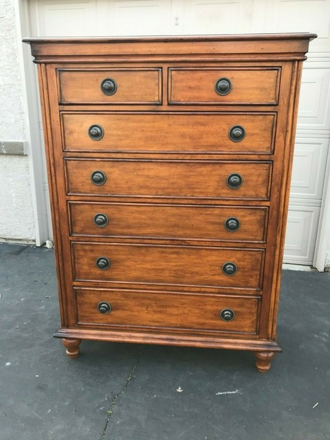 Bertini Castlebrook 7 Drawer Dresser Espresso Model 19948496 For