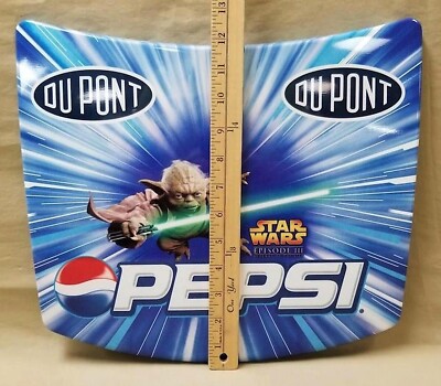 STAR WARS PEPSI NASCAR CHEVROLET MONTE CARLO HOOD JEFF GORDON EPISODE 3 YODA