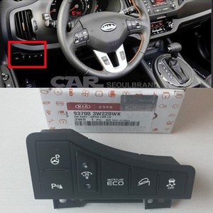 KIA-2011-2012-2013-2014-2015-Sportage-Crush-Pad-Switch-ASSY-93700-3W220WK