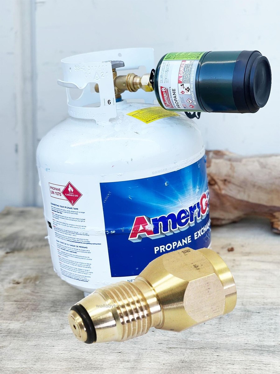 Propane Refill Adapter Fill 1 Pound Bottles from 20lb LP Gas Tank