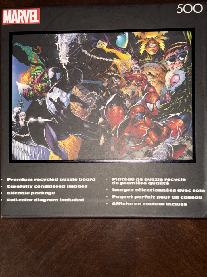 Marvel Puzzle Collection 500 Piezas Spider-Man Avengers Buffalo Foto 2 de 4