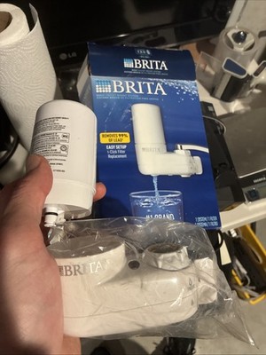 Brita 35214 Basic Tap Water Faucet Filtration System - White