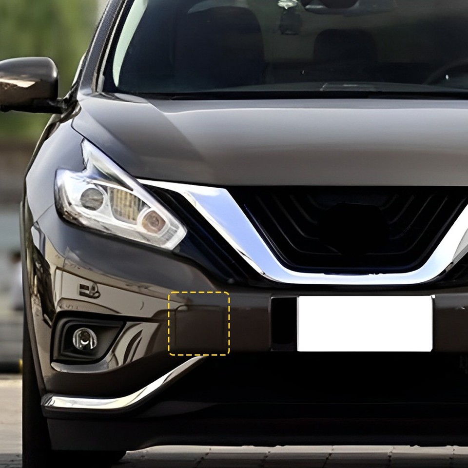 Cache Crochet De Remorquage Avant Pour Nissan Murano (2018-2021) – Réf. 622A09UF0H – Noir ABS – Neuf