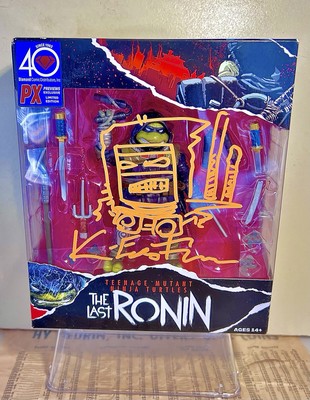 SIGNED Kevin Eastman Teenage Mutant Ninja Turtles Last Ronin PX Action Figure