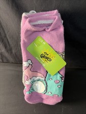 Bioword The Grinch - 6 Pairs Of Ankle Socks - Fits Shoe Sz 5-10