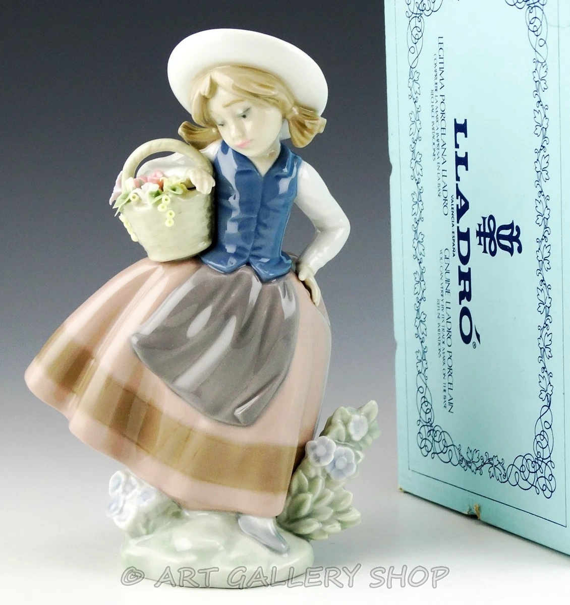25+ Lladró Girl With Flower Basket for sale | Updated Oct 2026