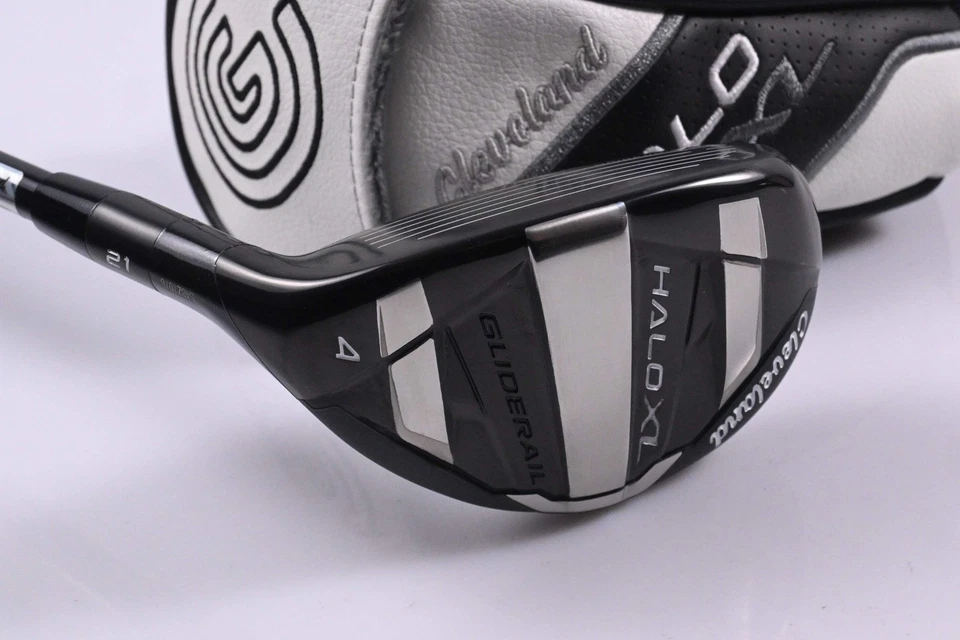 Left Hand Cleveland Halo XL #4 Hybrid / 21 Degree / Regular Flex Tensei AV Raw - Image 2 of 4