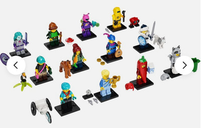 LEGO Minifigur Serie 22  71032 12 Minifiguren Komplette Serie