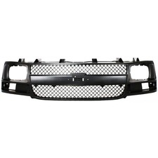 Grille Assembly For 2003-2017 Chevrolet Express 2500 3500 Black Plastic