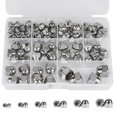 SAE Kits Acorn Cap Nuts, 304 18-8 Stainless Steel 6-32 8-32 10-24 1/4"-20 ...