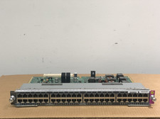 Cisco Catalyst WS-X4748-UPOE+E 4500-E Series UPoE Switch Line Card 1GbE 48 Ports - Used
