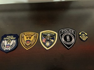 Kentucky Police Patch Lot (lot of 5)