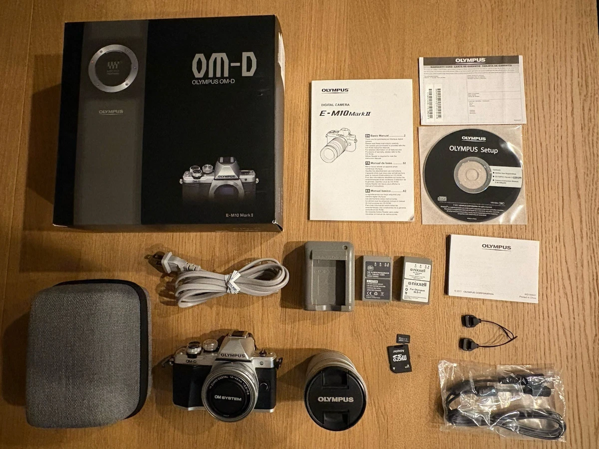OLYMPUS オリンパス OM-D E-M10 Mark II 箱OK Olympus OM-D E-M10 Mark II Mirrorless Interchangeable Lens Cameras