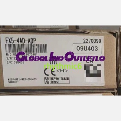 FX5-4AD-ADP MITSUBISHI New Analog Adapter Module Fast delivery FedEx or DHL